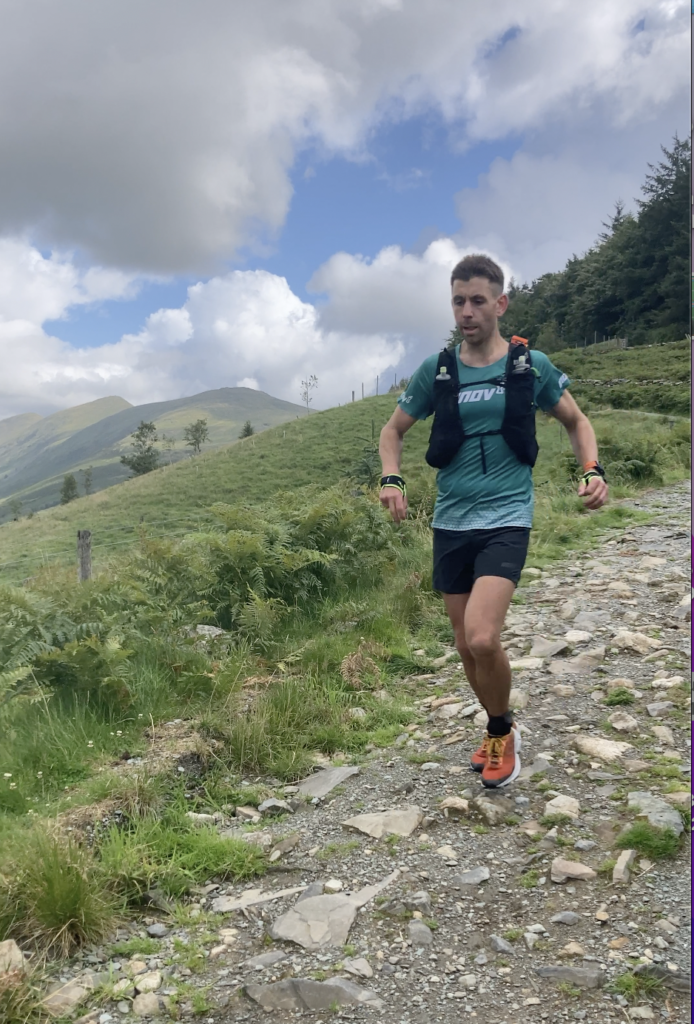 Andy Berry above Troutbeck 2023 LL100