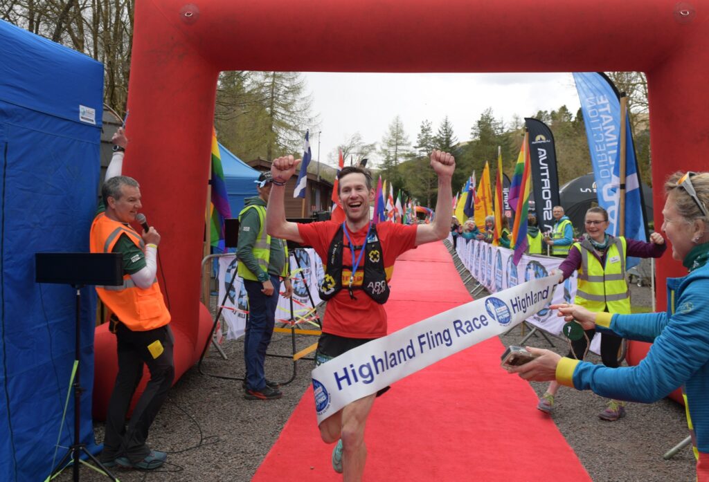 Rowan Boswood Highland Fling race winner 2024 Pic Graham Hewitson Monument photos