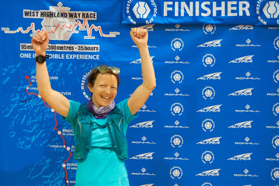 Allison McGill Winner 2023 West Highland Way Winner 