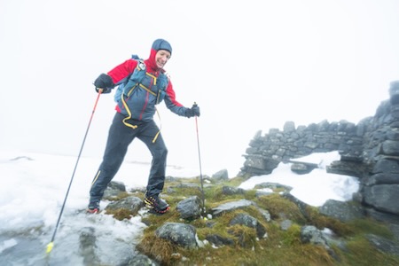 Kim Collison Spine race 2025 . Pic Steve Ashworth.