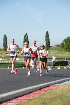 England RunnersL-R Katie Young, Kelsey Price and Steph McCall at ACP Mallory Park 3 May 2025 Pic-Chris-Sutherland-Lomond-Photography