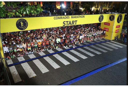 Start of the 2025 Comrades Marathon Pic Comrades Marathon.