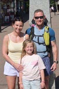 Scott Brown wife Keri, Daughter Dakota P c Scott Brown.