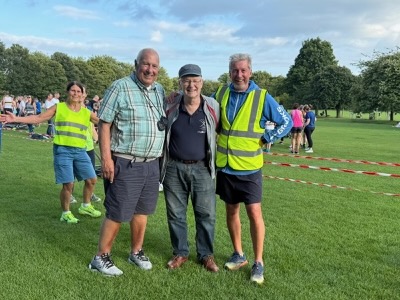 Selfless Volunteers l-r Izzy Pollard, Ian Mann, Alex Jacson , Alex MacEwan.