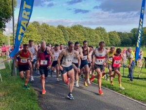 Sri Chinmoy 3x1 mile relays 2025 start.